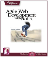 Agile Web Development with Rails 2nd Edition - Cover