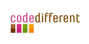 codedifferent logo mit farbfeldern