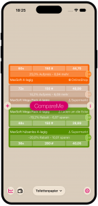 CompareMe 4.0 Preisvergleichsrechner - iPhone
